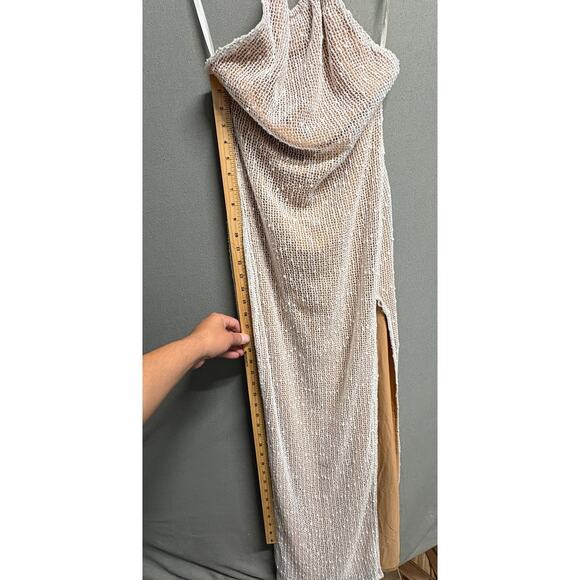 MICHAEL COSTELLO x REVOLVE Noomi Maxi Dress in Ivory Size XS - Picture 14 of 16